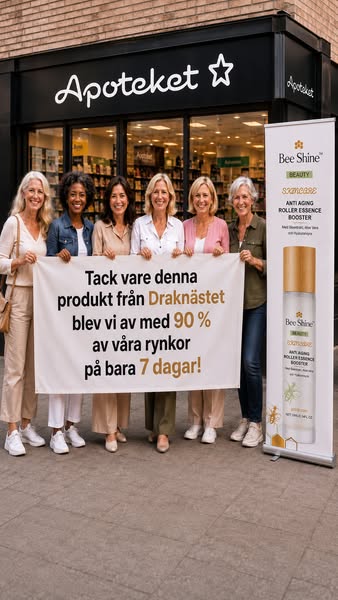 Sveriges nya naturliga lösning mot rynkor