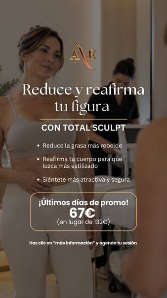 Silueta más firme y libre de grasa