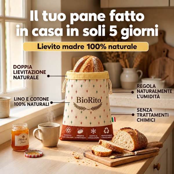 Il tuo pane merita di meglio della spazzatura