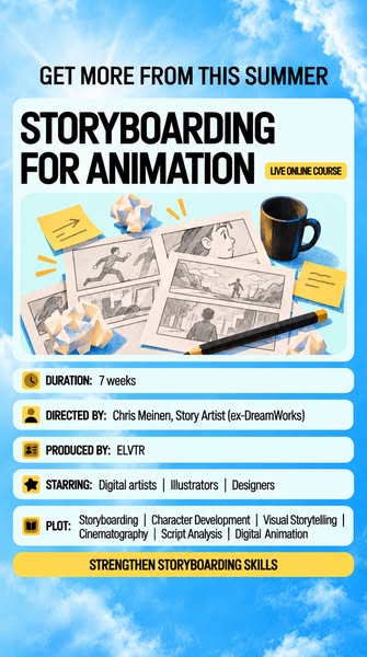 From Sketch to Screen: Learn Storyboarding