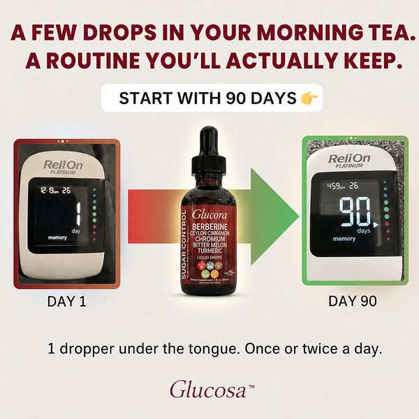 Metformin Only Does Half the Job. Glucosa Does the Rest.