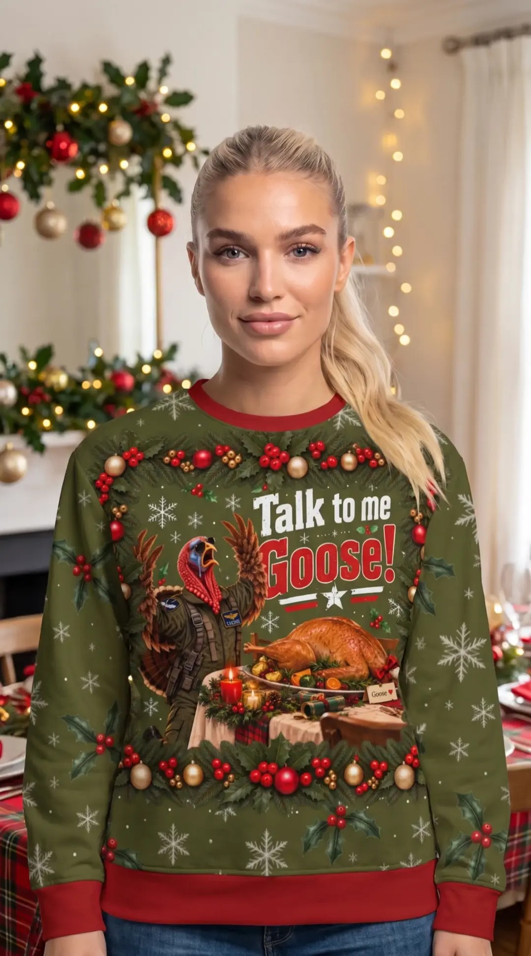 Christmas, but make it Goose.
