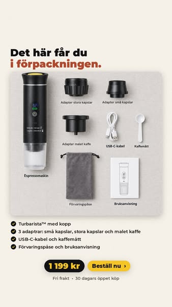 Turbarista™ – 1 199 kr