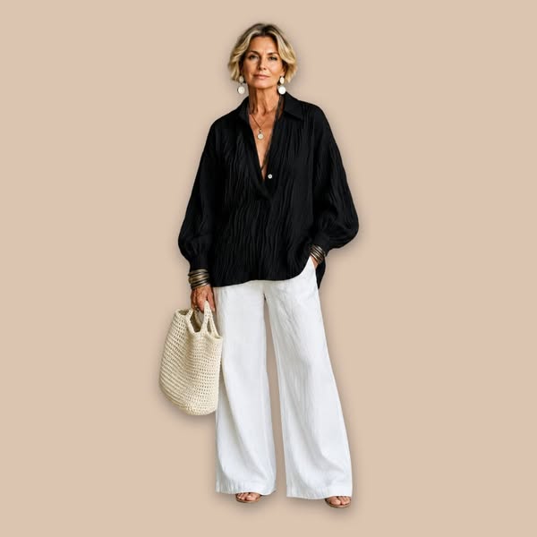 LAURA | BLUSA FEMENINA Y SOFISTICADA