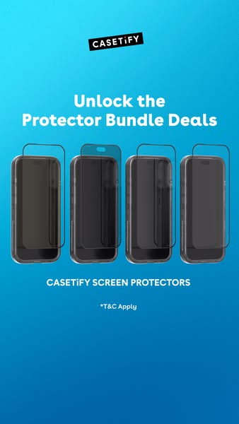Elevate your everyday carry with CASETiFY Screen Protectors.