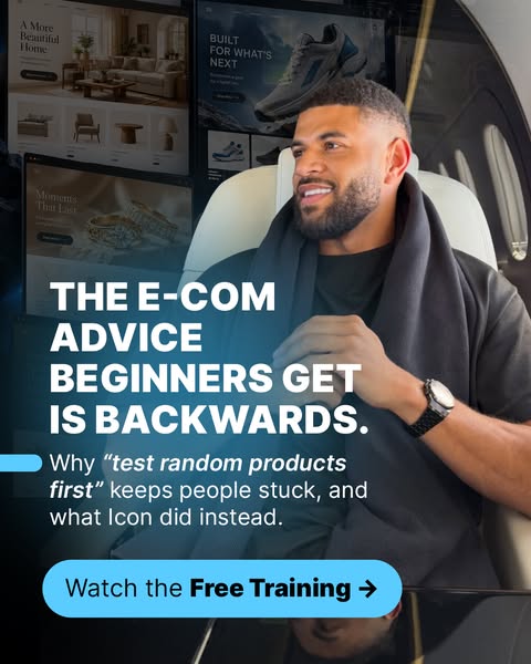 How I Built Icon: Free Training