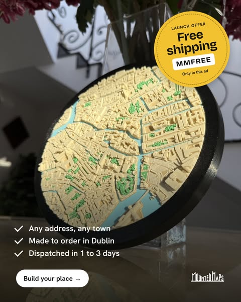 Any address, in 3D. From €55