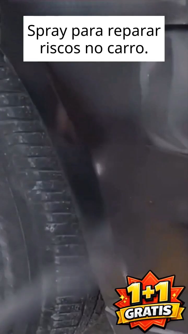 Spray para riscos no carro!