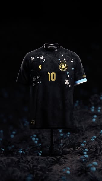Messi Floral Jersey