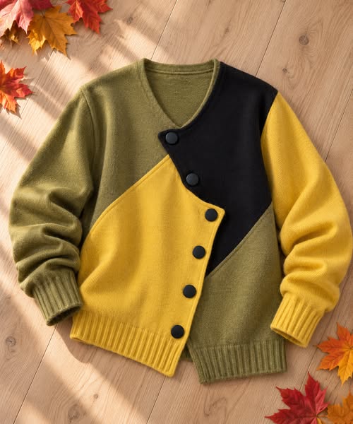 Autumn's Colours, Knitted In