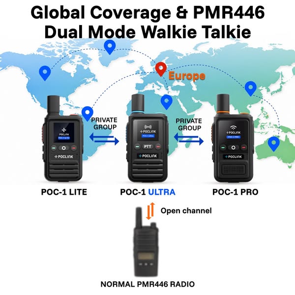 POC-1 Ultra: The World's First LTE+Analog Dual Mode Walkie-Talkie