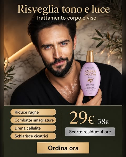 Olio, caviale e collagene per una pelle che torna compatta