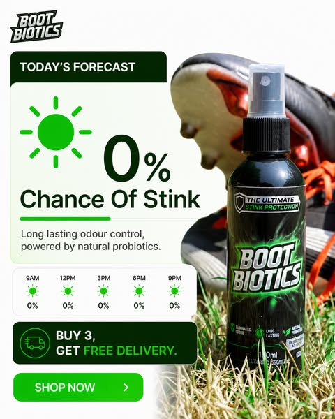 Stop Smelly Boots in Their Tracks