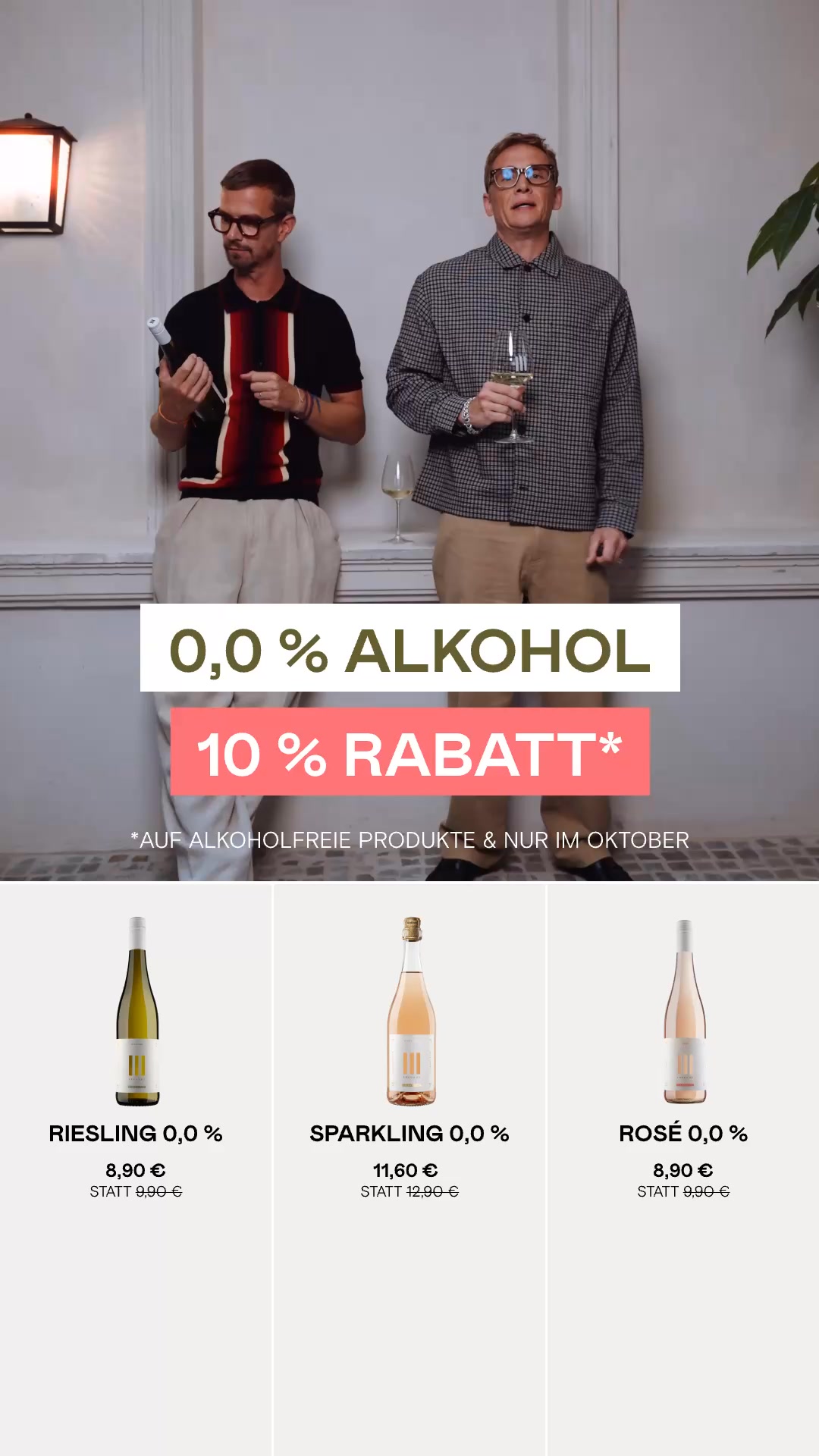 Sober October Sale – 10% auf Alkoholfreie