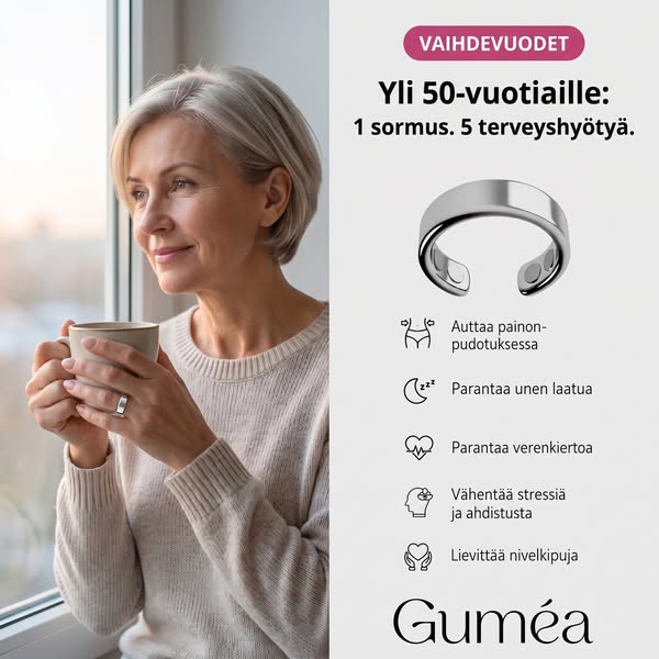 Yli 50? Tämä on sinulle