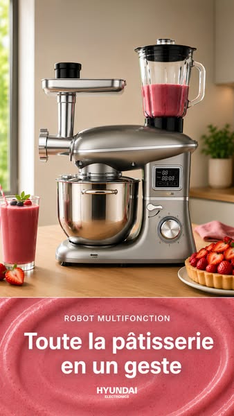 Robot pâtissier Hyundai