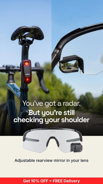 Eyewear with integrated rearview mirror