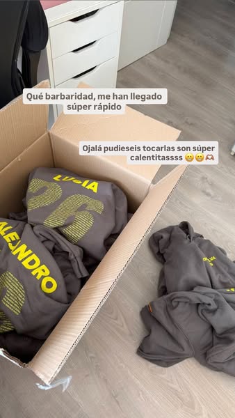 Qué barbaridad, me han llegado súper rápido
