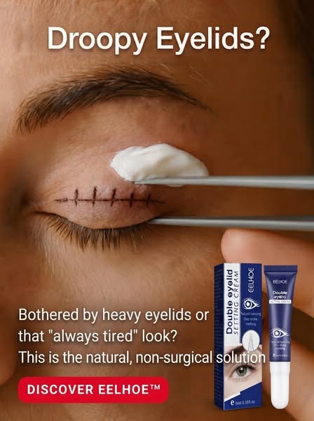 Say goodbye to drooping eyelids. Naturally