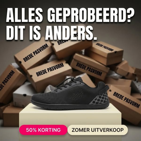 Waarom "Brede" Schoenen Blijven Knellen