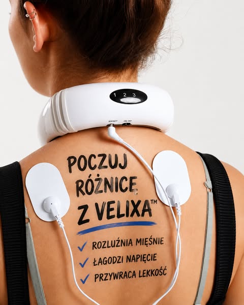 Pomaga rozluźnić napięcie w szyi