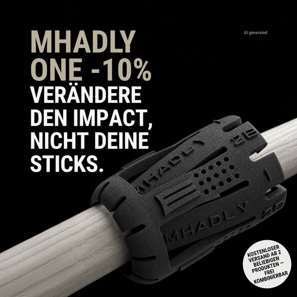 Verändere den Impact, nicht deine Sticks >