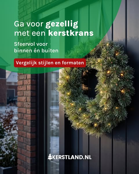 Haal de kerstsfeer in huis