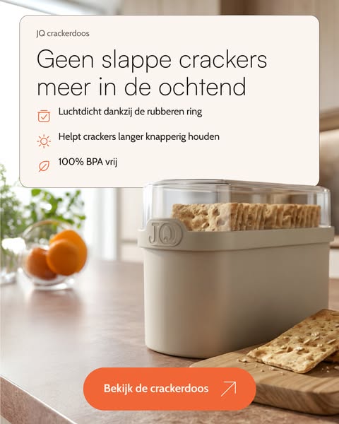 Bewaar je crackers langer knapperig