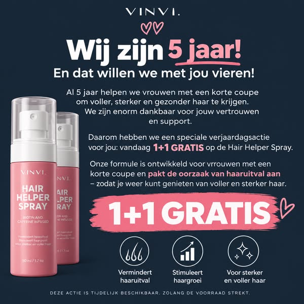 Je koos ooit voor kort haar omdat het je zo goed stond. Niet om iedere ochtend je hoofdhuid te moeten verbergen.
