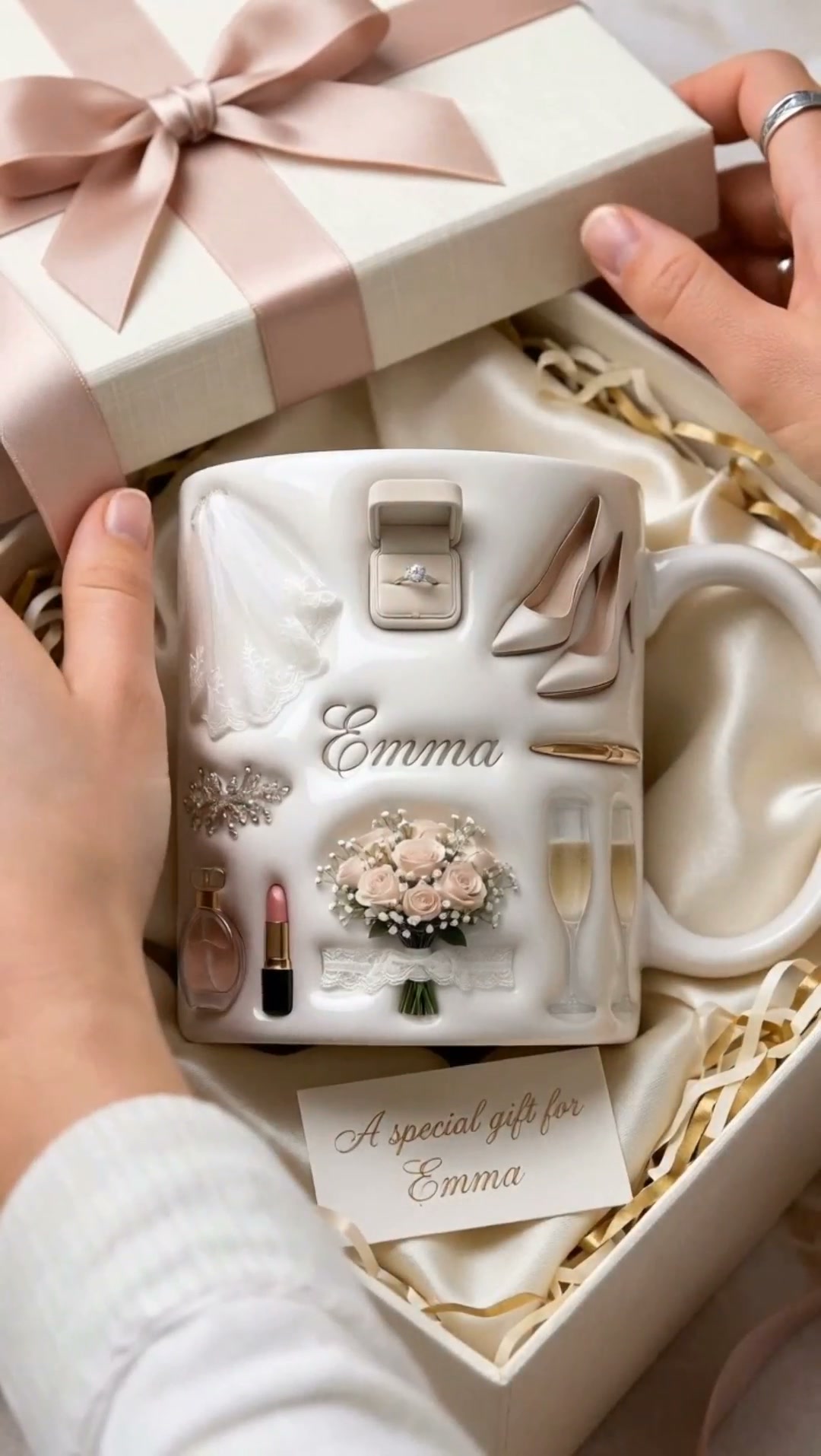 Custom Name Bride Ceramic Mug