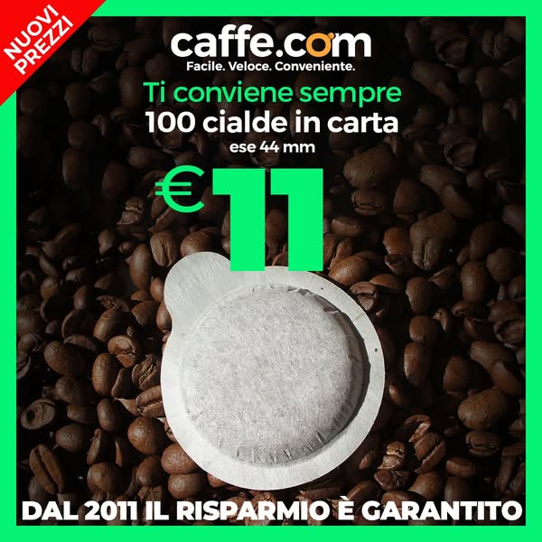 Comprare i tuoi caffè ora è Facile, Veloce e Conveniente