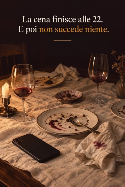 La cena di cui parleranno per mesi