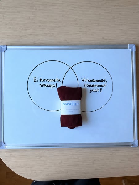 Hyvästit väsyneille jaloille