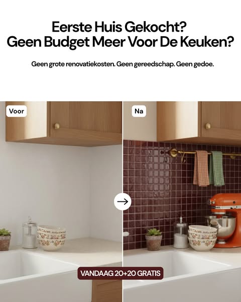 Net je eerste huis gekocht? Renoveer slim, niet duur.