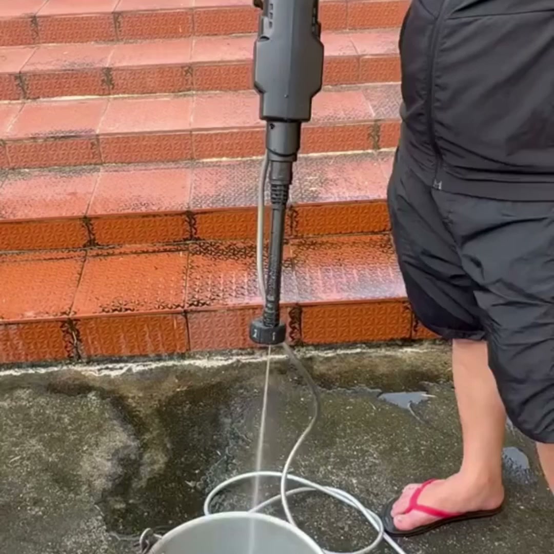 Limpeza a alta pressão, sem fios