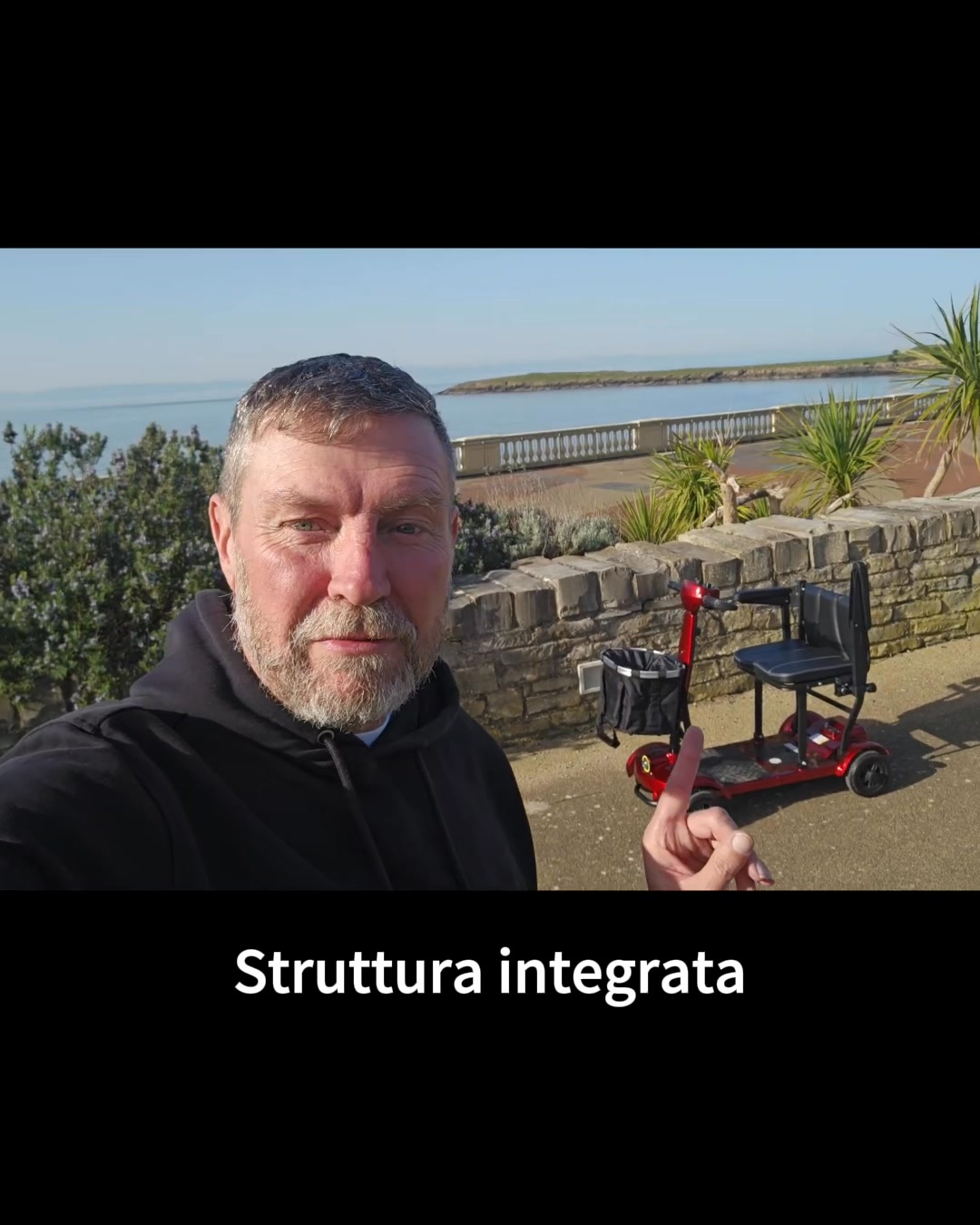 Easwe® M10 – Scooter Elettrico Pieghevole per Anziani