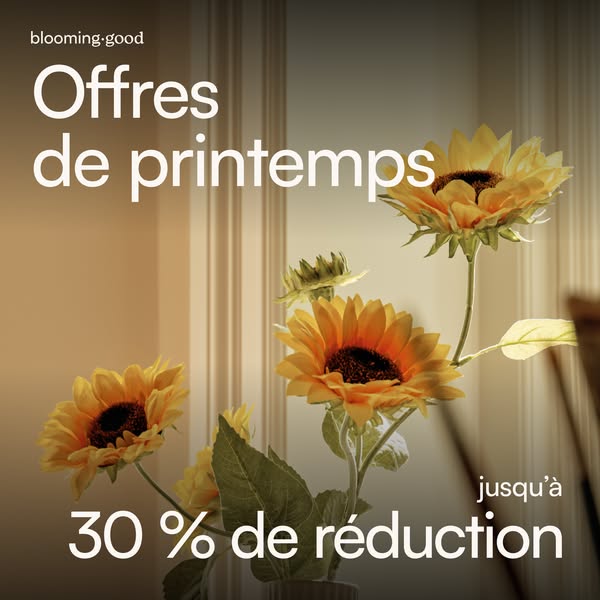 La nouvelle référence des fleurs artificielles.