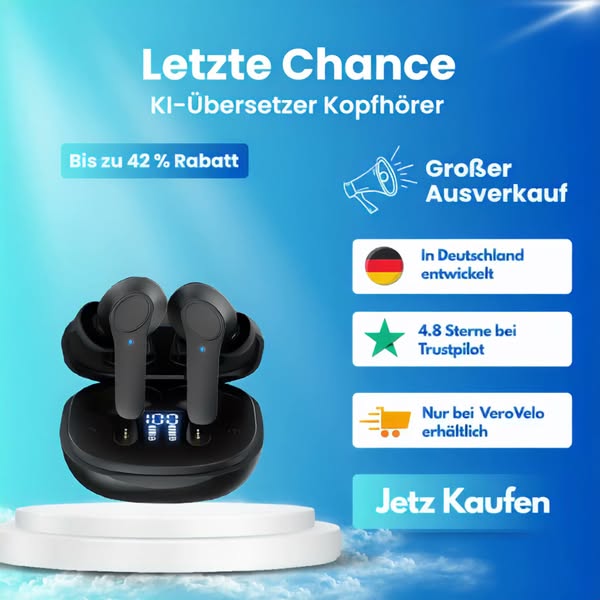 Sprich jede Sprache, als wär’s deine eigene! Kommuniziere überall natürlich & mühelos. Jetzt bestellen!