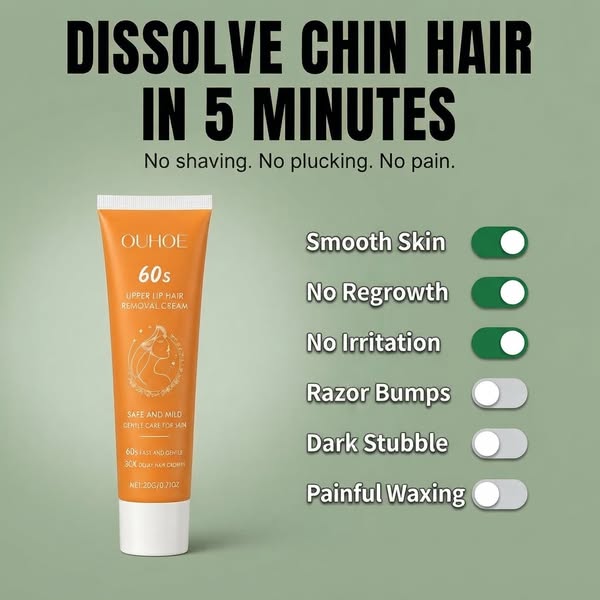 Shaving and plucking are actually making it much worse.