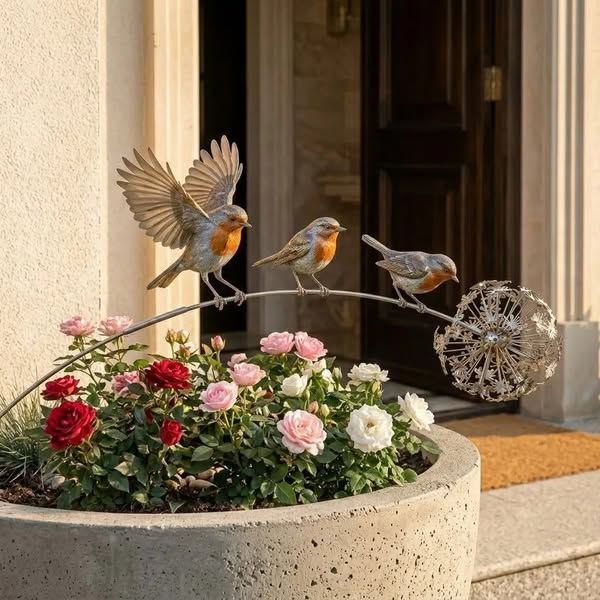 Robin Garden Stake - Buy 1