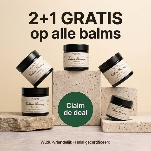 Een pot voor jezelf. Eén voor je zus. En de derde gratis.