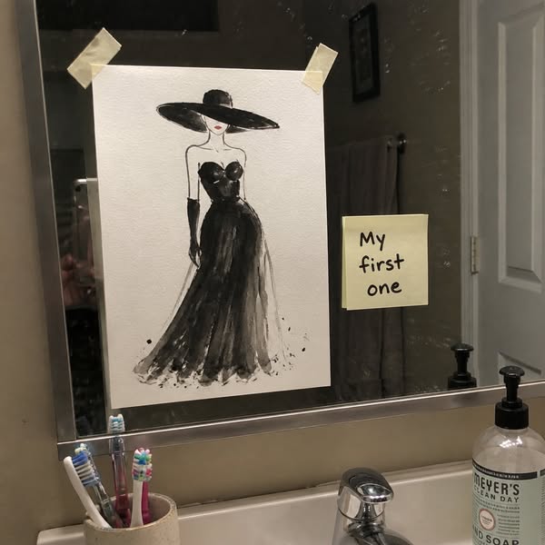 Learn the Classic French Art of Watercolor Fashion Illustration