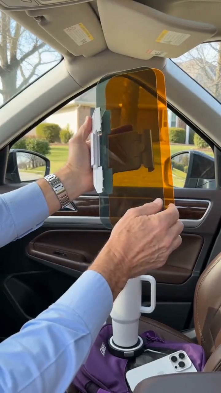 Sun Visor for Car Universal Anti-Glare Polarized Visor Extender