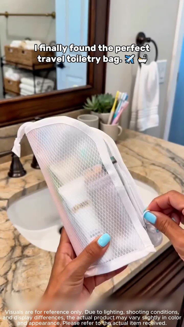Waterproof Standing Toiletry Bag