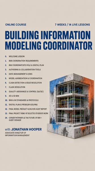 Elevate your career in BIM coordination