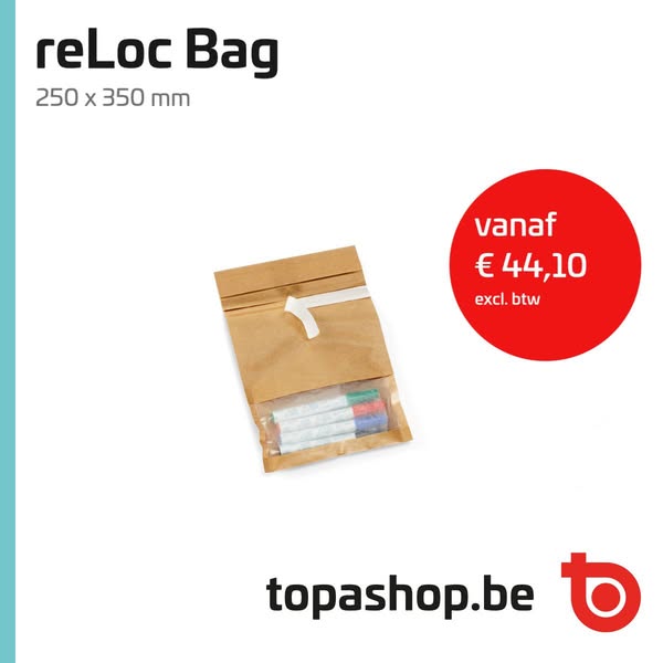 reLoc Bag 250 x 350 mm (250 stuks)