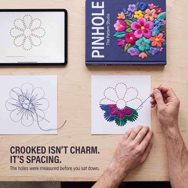 Crooked came from the spacing, not your hands