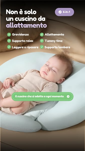 Coccolo Duo - Il Cuscino per Mamma & Bimbo