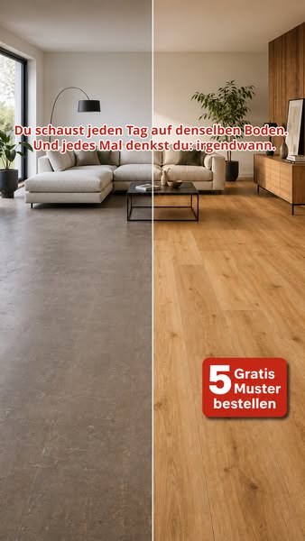Du schaust jeden Tag auf denselben Boden. Und jedes Mal denkst du: irgendwann.