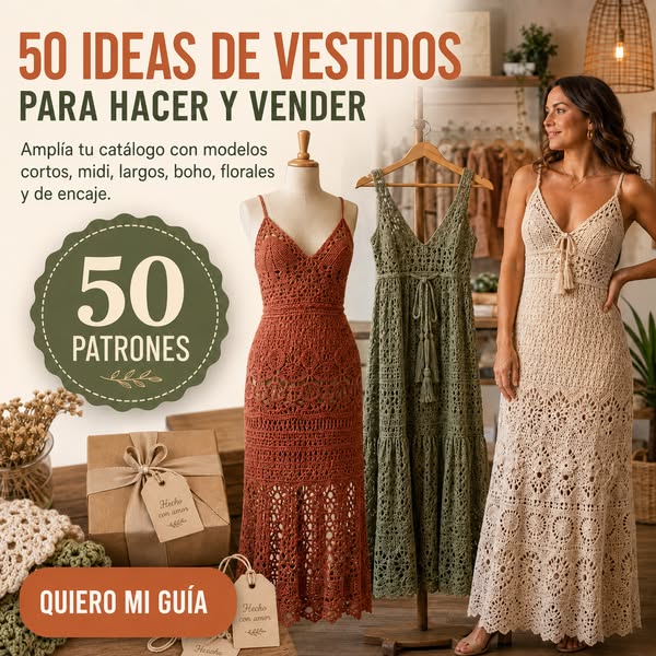 50 Vestidos de Crochet